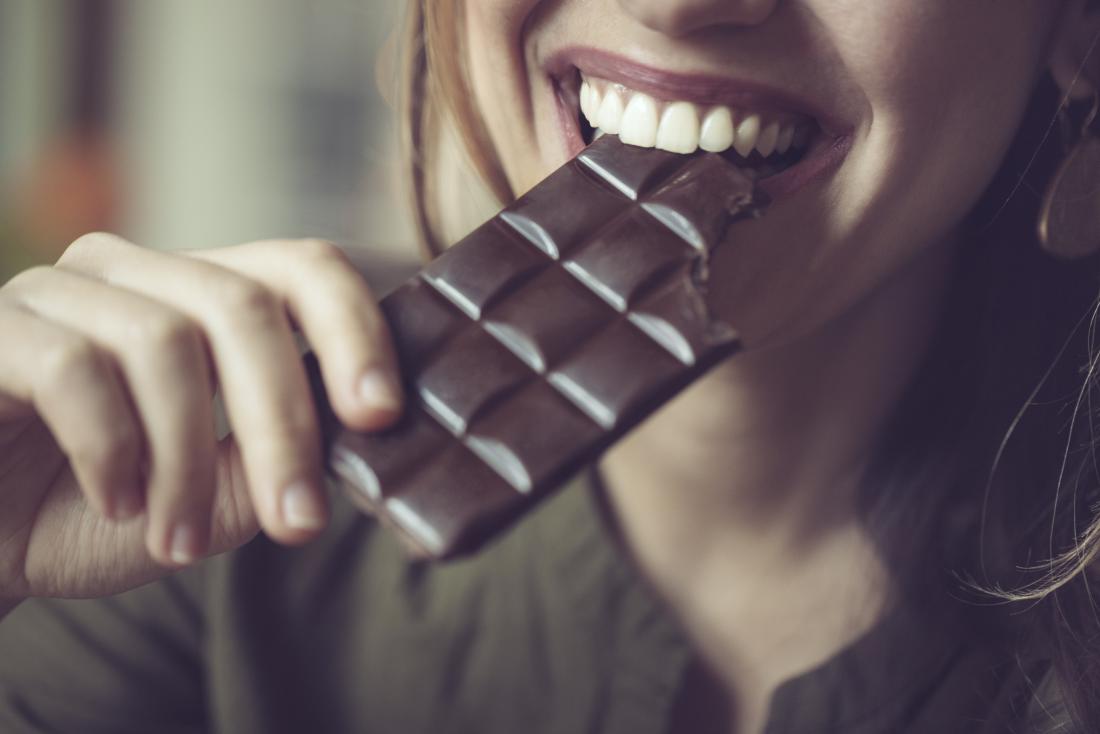 Consumul de ciocolată neagră